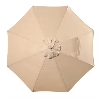 7.5 ft Patio Umbrella Cover Replacement Canvas 8 Ribs Umbrella Replacement Canopy for Round Market Umbrella