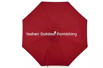 Outdoor Fringe Sun Canvas Parasol Large Square Aluminum Pool Umbrella Cafe Beach Garden Ombrellone