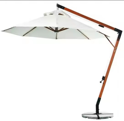 Outdoor Parasol Umbrellas Beach Cantilever Garden Parasol Hanging Umbrella With Customs logo