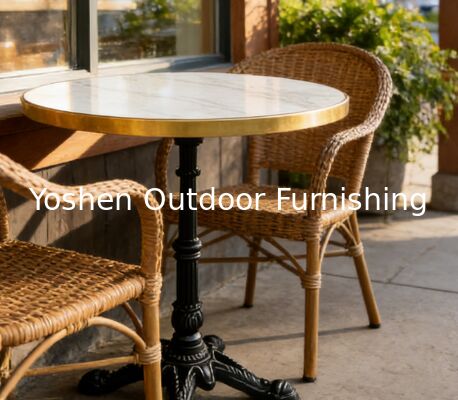 Round Tables for Events Party Stone Coffee Table  bar Outdoor Chairs and Table