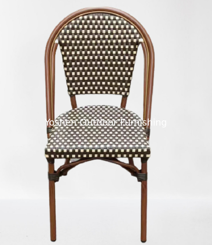 Rattan garden furniture hotel swimming pool Bamboo look Garden wicker Ratan Chair patio chairs---6204