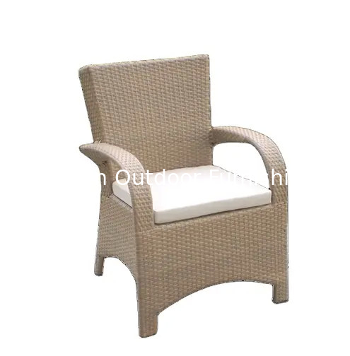 Hotel Outdoor Aluminum Metal Garden Chairs PE rattan resin Garden Chairs handrail Balcony Chair---YS5628