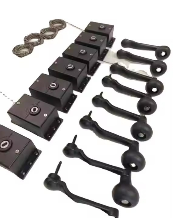 Cantilever Umbrella Parts 3m square Umbrella Winch Crank Handle With Cord