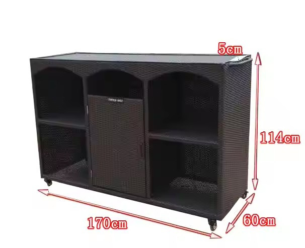 Resort Spa Towel Cabinet Trolly Towel Storage Cabinet Rolling Hotel Bathroom Towel Cabinet Cart With Bin