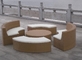 garden furniture fire pot sofa-9872 supplier