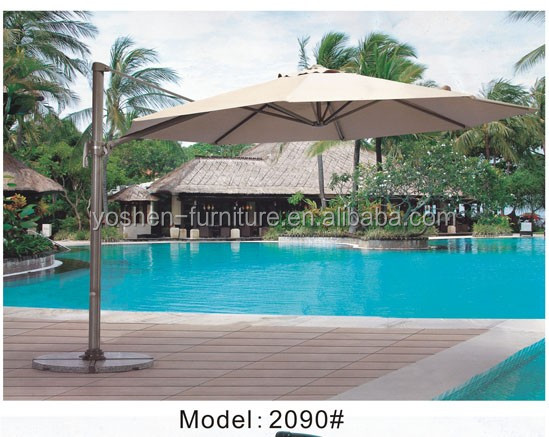 152kgs 4pcs Heavy Duty Outdoor Beach Garden Patio Umbrella Parasol Stand Granite Base 7