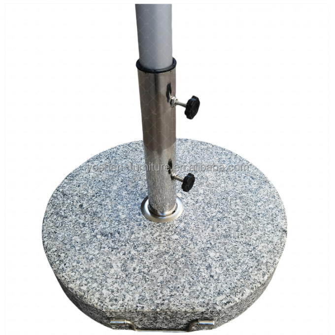 Patio Beach Garden Umbrella Parasol Replacement Offset Umbrella Base With Wheels 2