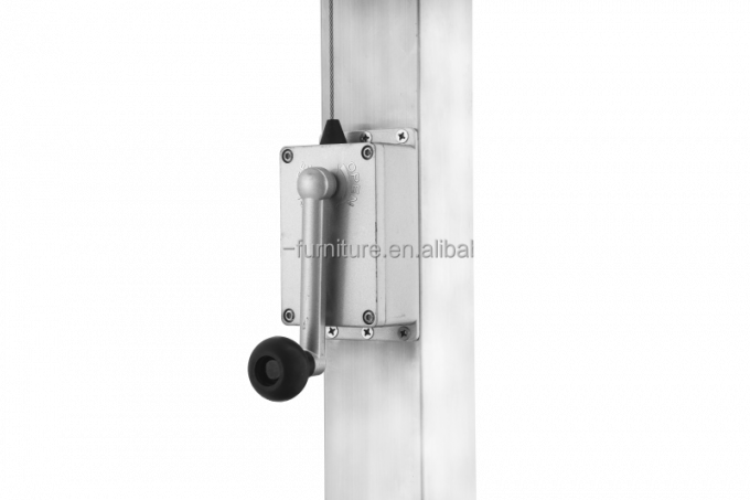 Cantilever Umbrella Parts 3m square Umbrella Winch Crank Handle With Cord 2