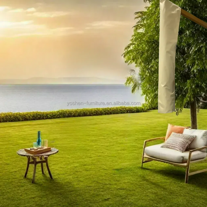 13 FT Waterpoof Outdoor Umbrella Protective Covers Large Cantilever Umbrella Covers Replacement 0