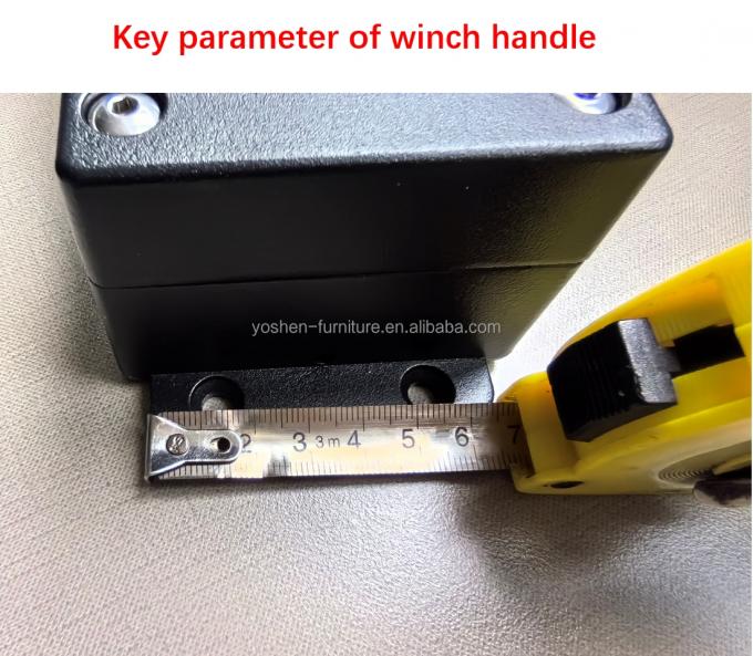 Patio Umbrella Accessories Spare Partss Replacement Hand Winch Hand Crank Handle 2