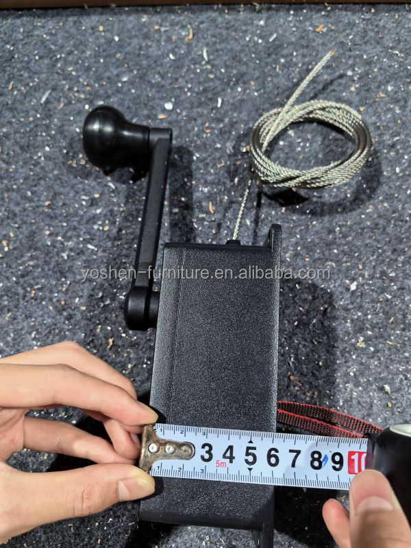 Parasol Replacement Umbrella Hand Crank Accessories Garden Patio Umbrella Parts Repair Winch Handle 8