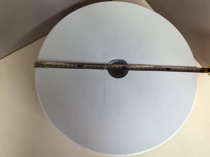 14.5'' Portable Umbrella Table Patio Pool Drink Shelf Stand White Plastic Round Outdoor Beach Umbrella Tray Table 6