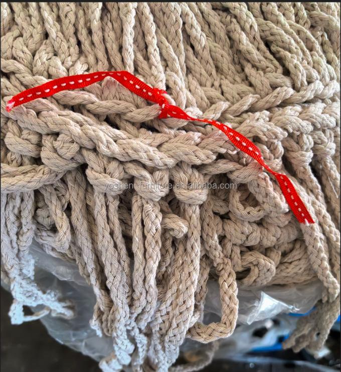 9 ft Coffee Chocolate Outdoor Macrame Beach Umbrella Rope Woven Crochet Umbrella Tassel Fringe Market Umbrella 10