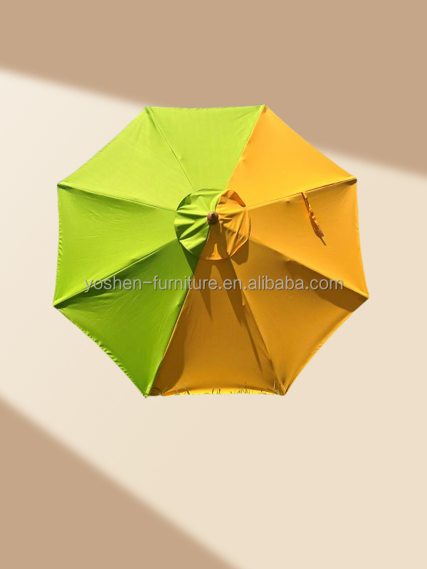 10ft Umbrella Canopy Replacement 8 Ribs Canvas Repair Umbrella Canopies Covers in Patio Umbrella Accessories 0