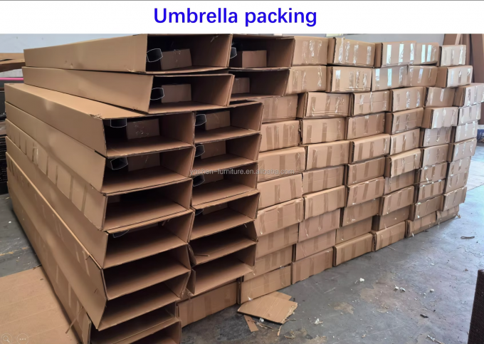 9 ft Commercial Market Umbrella Rope Tassel Macrame Parasol Popular Crochet Woven Umbrella 14