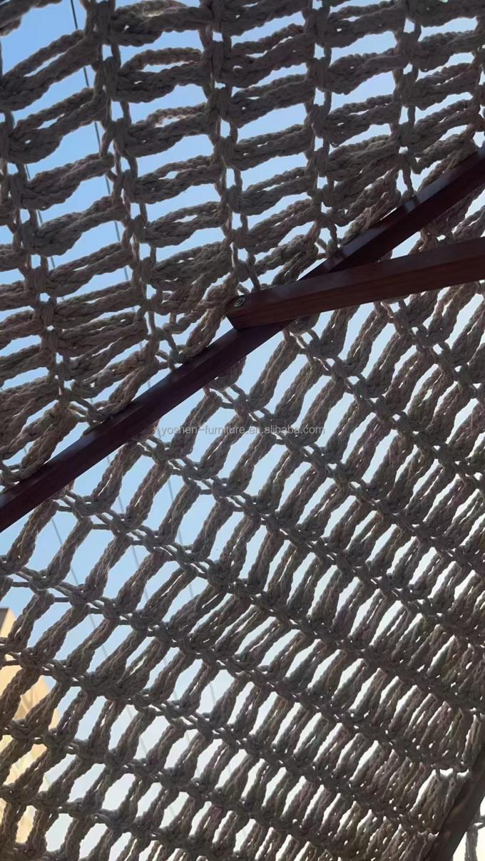 9 ft Hotel Tassel Beach Umbrella Fringe Umbrella World Market Cotton Rope Woven Crochet Tassel Canopy Umbrella Parasol 5