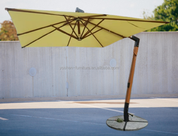 11ft Large Heavy Duty Market Umbrella Parasols Umbrellas Outdoor Garden Cantilever Patio Umbrella 2