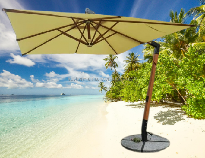 11ft Large Heavy Duty Market Umbrella Parasols Umbrellas Outdoor Garden Cantilever Patio Umbrella 1