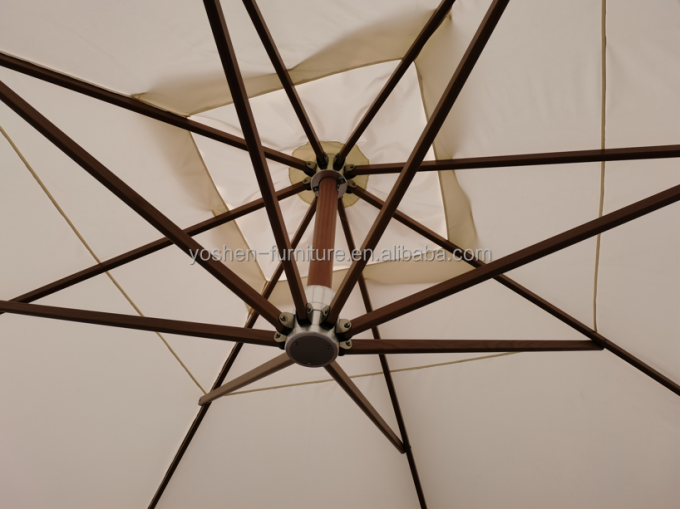 Outdoor Parasol Umbrellas Beach Cantilever Garden Parasol Hanging Umbrella With Customs logo 1