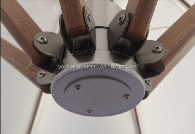 Outdoor Parasol Umbrellas Beach Cantilever Garden Parasol Hanging Umbrella With Customs logo 2